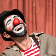 Clown Giulivo in “Casa Romantika”
