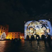 Luci del futuro in Piazza del Duomo