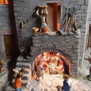 Le Piastre. The Village of Nativity Scenes