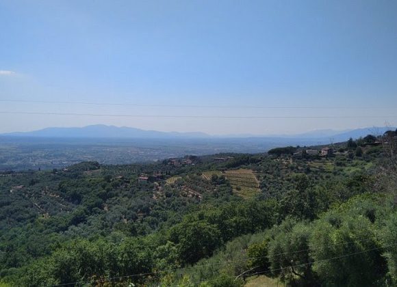 Passeggiata in mountain bike sul crinale del Montalbano