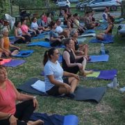 Pilates al tramonto